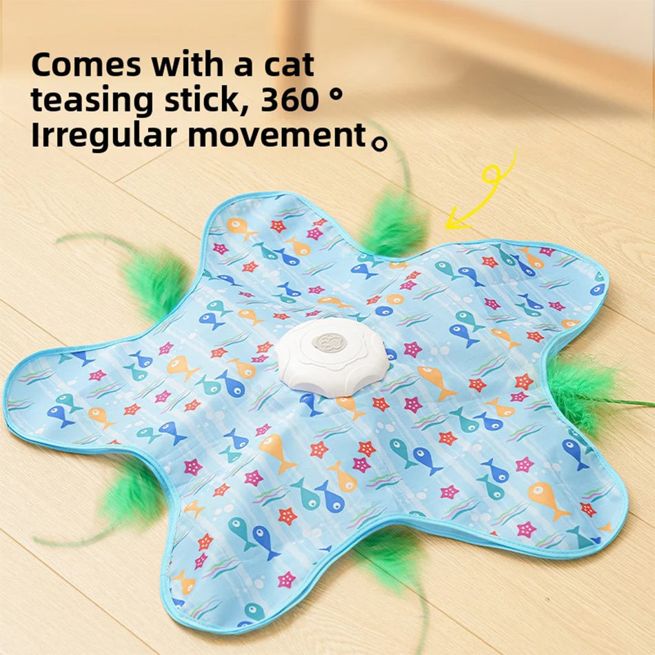 Wagsway Hide & Seek Feather Motion Toy