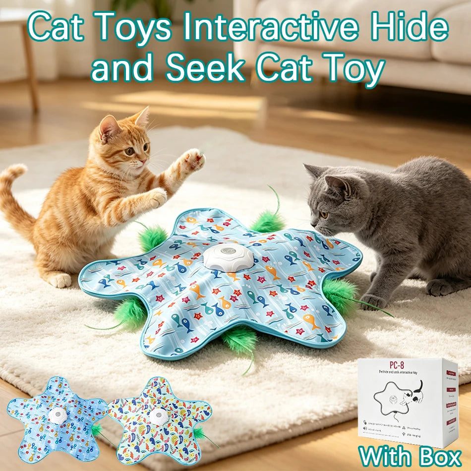 Wagsway Hide & Seek Feather Motion Toy