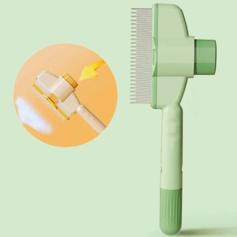 Self-Cleaning Slicker Grooming Brush