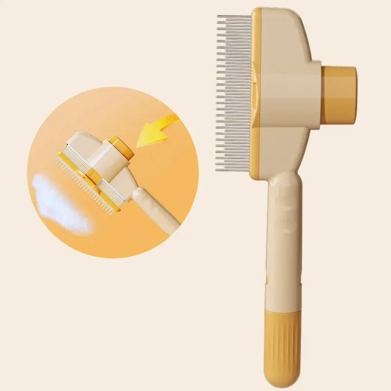 Self-Cleaning Slicker Grooming Brush