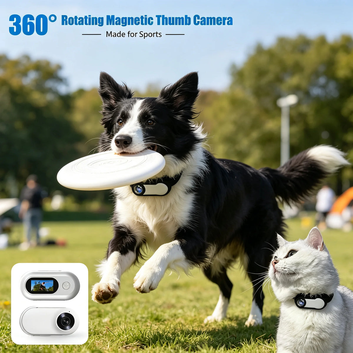 Wagsway HD Pet Collar Cam